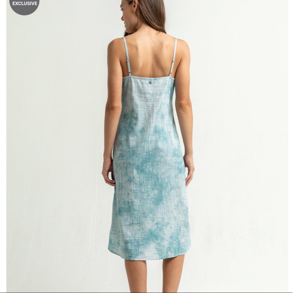 NWT Roxy Wild Tie Slip Dress - Picture 3 of 6